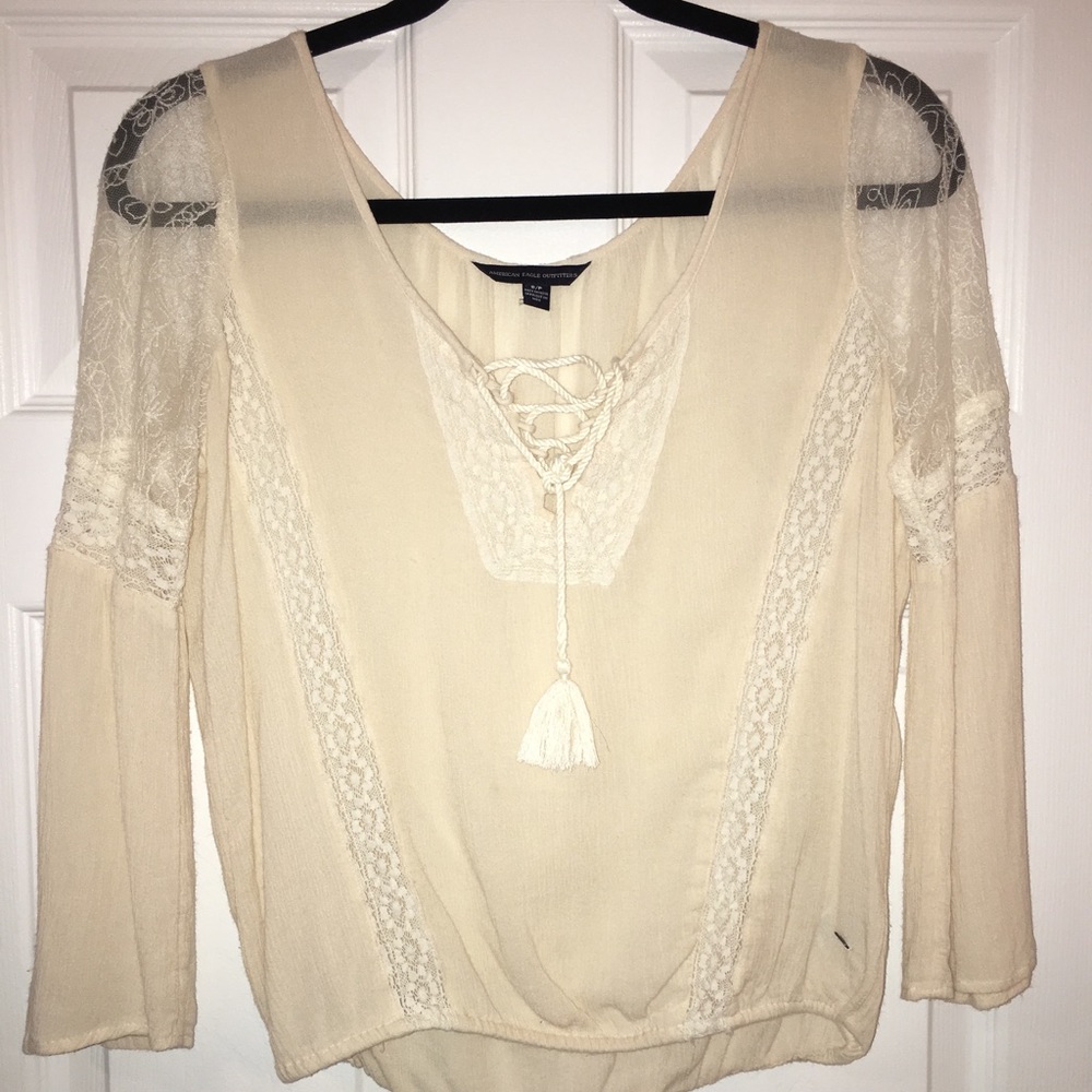 long sleeved blouse